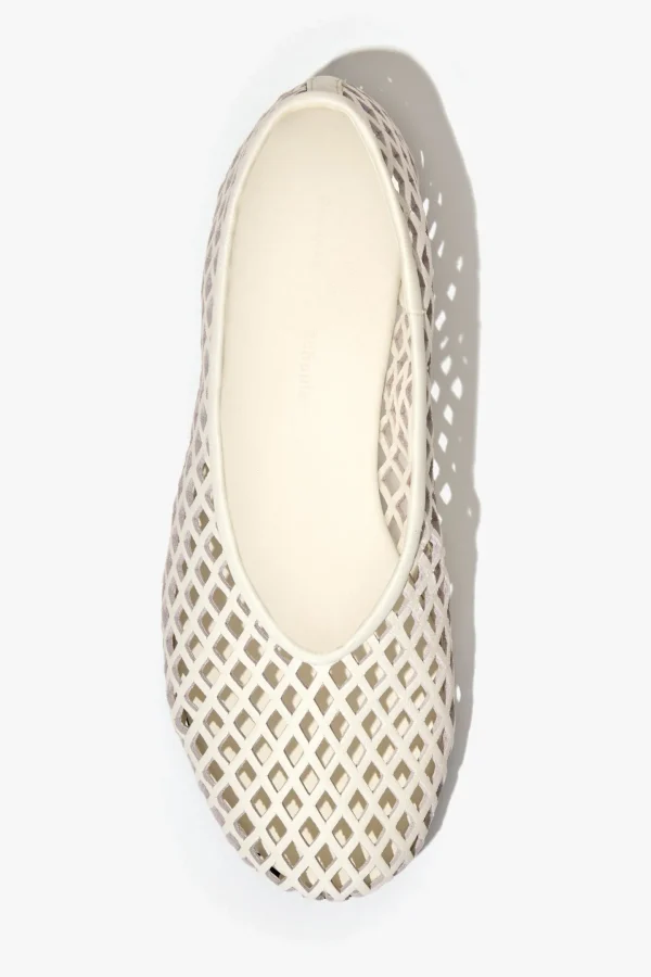 Proenza Schouler Loafer & Ballerinas<Ballerinas Tee Perforated in Ivory