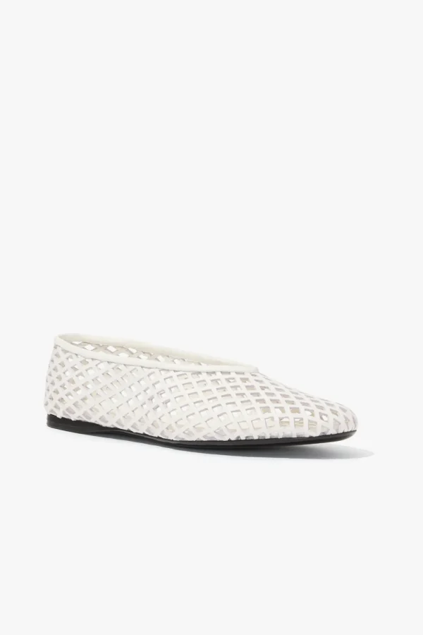 Proenza Schouler Loafer & Ballerinas<Ballerinas Tee Perforated in Ivory