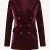 Veronica Beard Blazer<Blazer Ellette in Wine