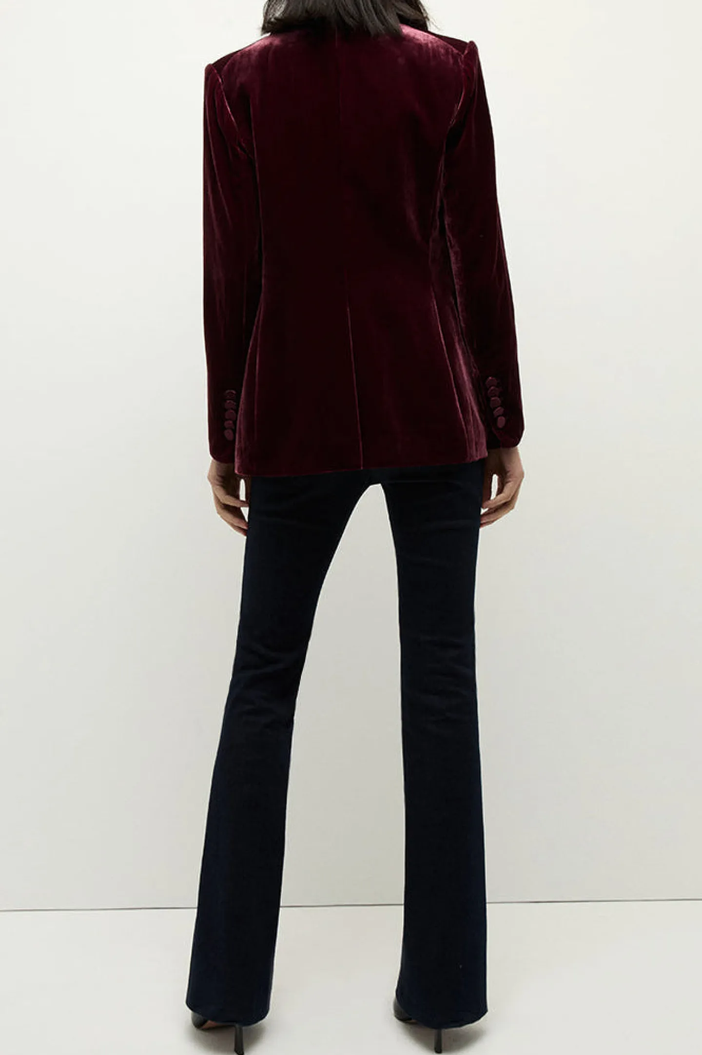 blazer_ellette_in_wine_4.webp Veronica Beard Blazer<Blazer Ellette in Wine