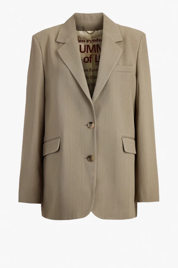 Golden Goose Blazer<Blazer Journey in Travertine