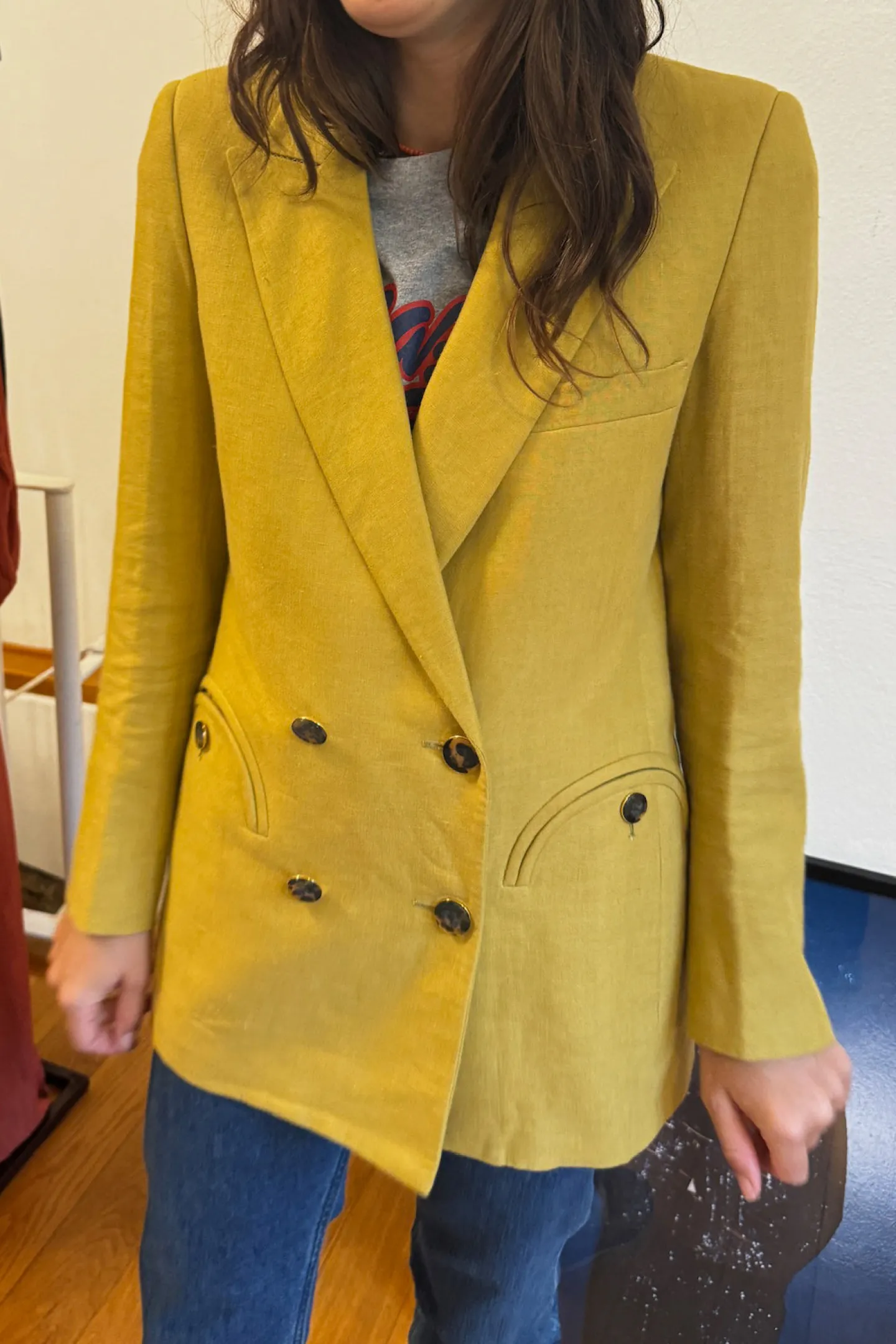 blazer_midday_sun_everyda_3.webp Blazé Milano Blazer<Blazer Midday Sun Everyday in Mustard