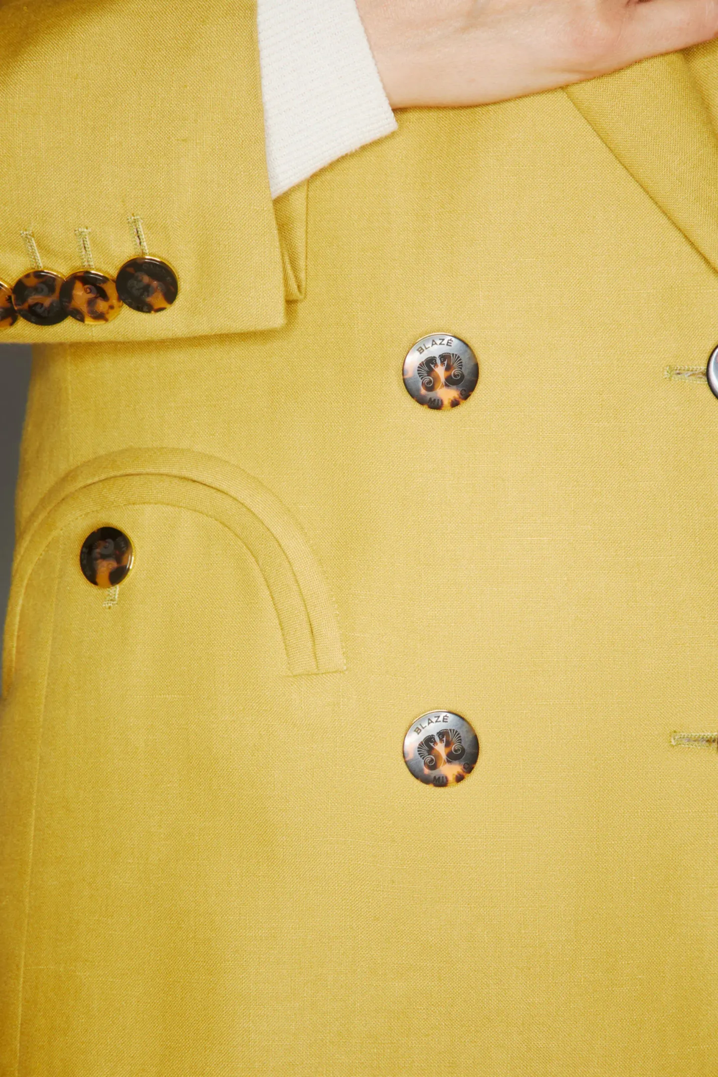 blazer_midday_sun_everyda_4.webp Blazé Milano Blazer<Blazer Midday Sun Everyday in Mustard