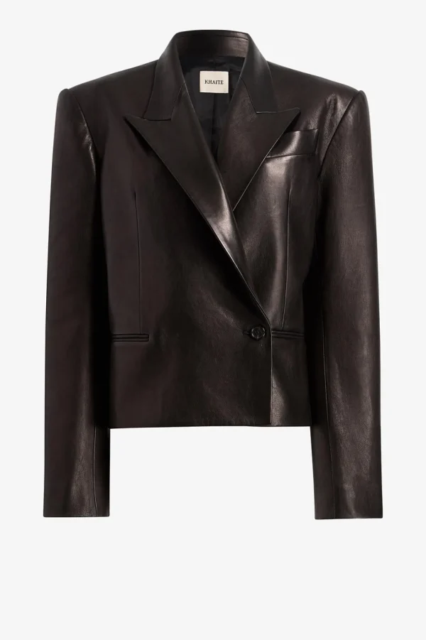 Khaite Blazer<Blazer Tonni in Schwarz