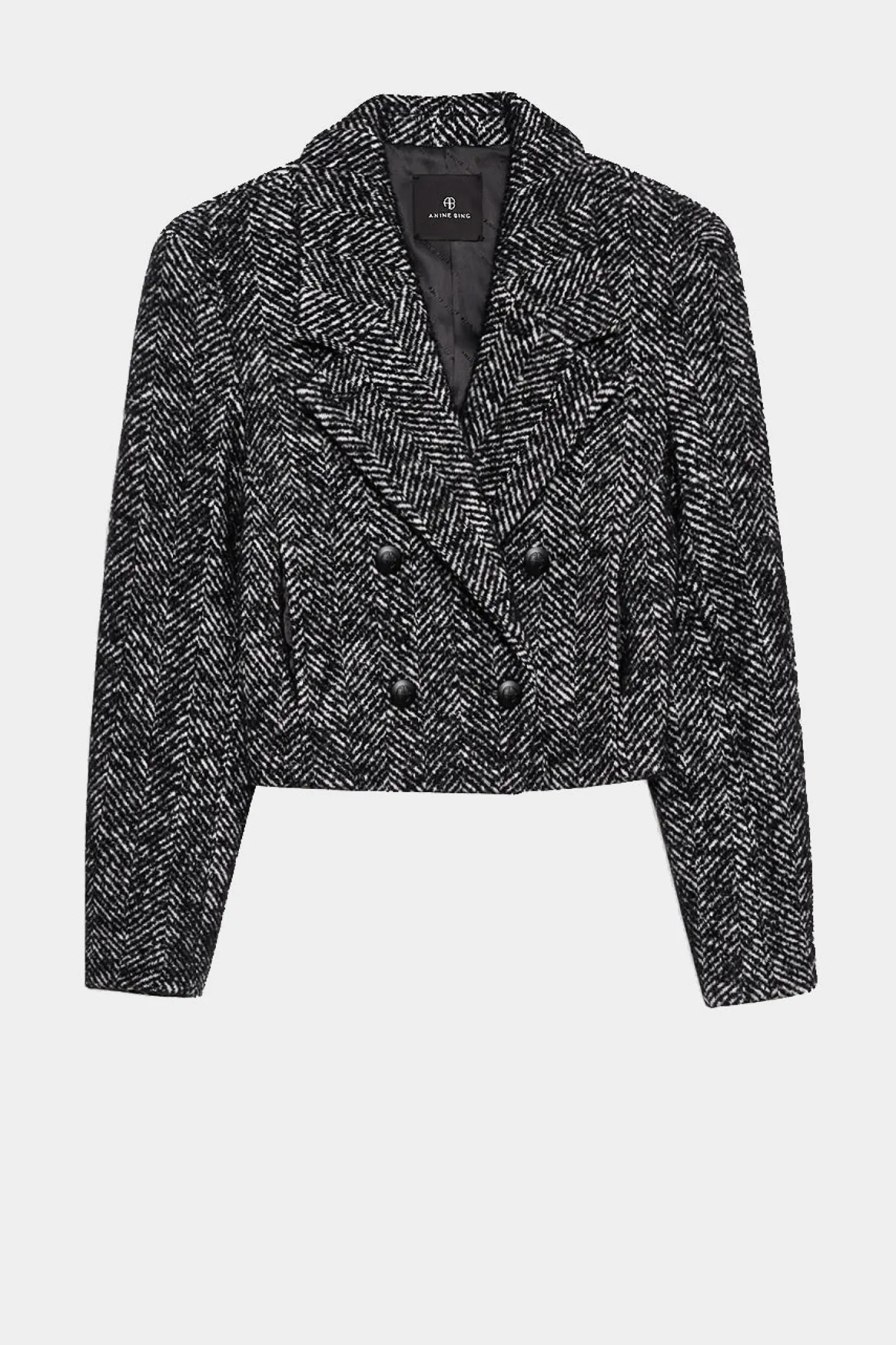 blazer_vienna_in_schwarzw_0.webp Anine Bing Blazer<Blazer Vienna in Schwarz/Weiß