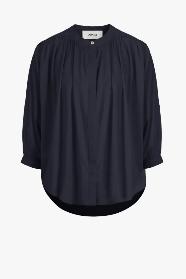 Ladneri Blusen & Tops<Bluse Antibes in Dark Navy