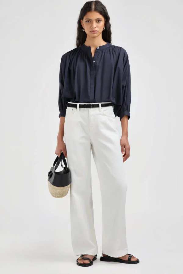 Ladneri Blusen & Tops<Bluse Antibes in Dark Navy