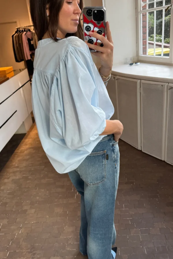 Ladneri Blusen & Tops<Bluse Antibes in Light Blue