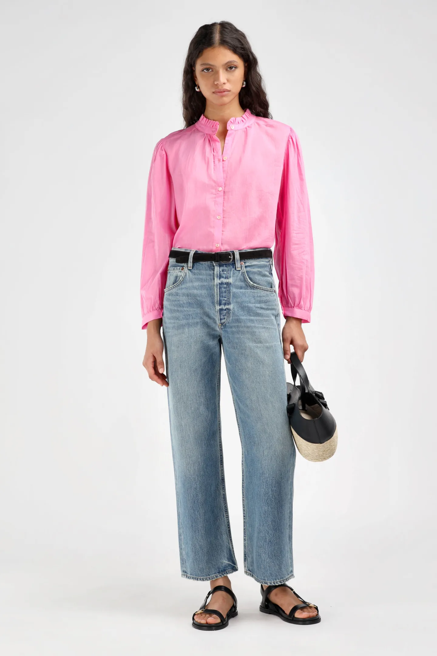 bluse_arles_in_bonbon_1.webp Ladneri Blusen & Tops<Bluse Arles in Bonbon