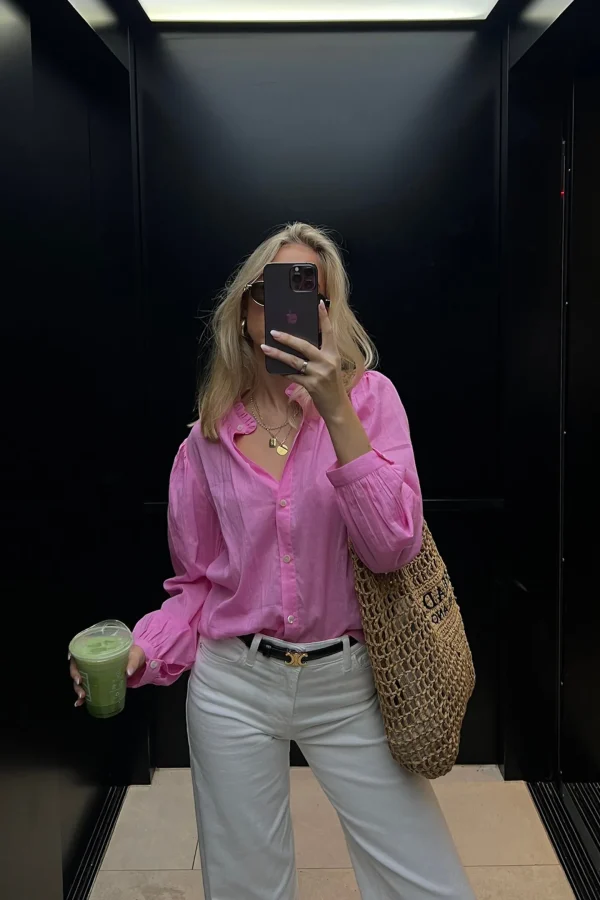 Ladneri Blusen & Tops<Bluse Arles in Bonbon
