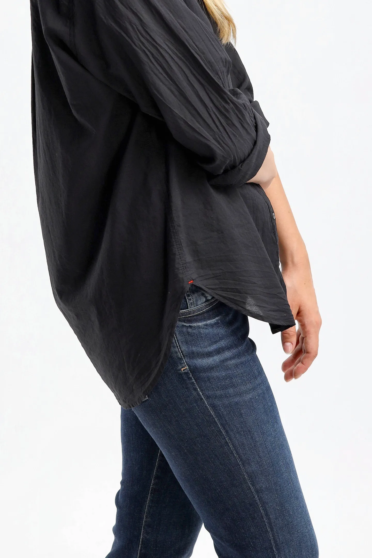 bluse_beau_in_schwarz_3.webp Xírena Blusen & Tops<Bluse Beau in Schwarz