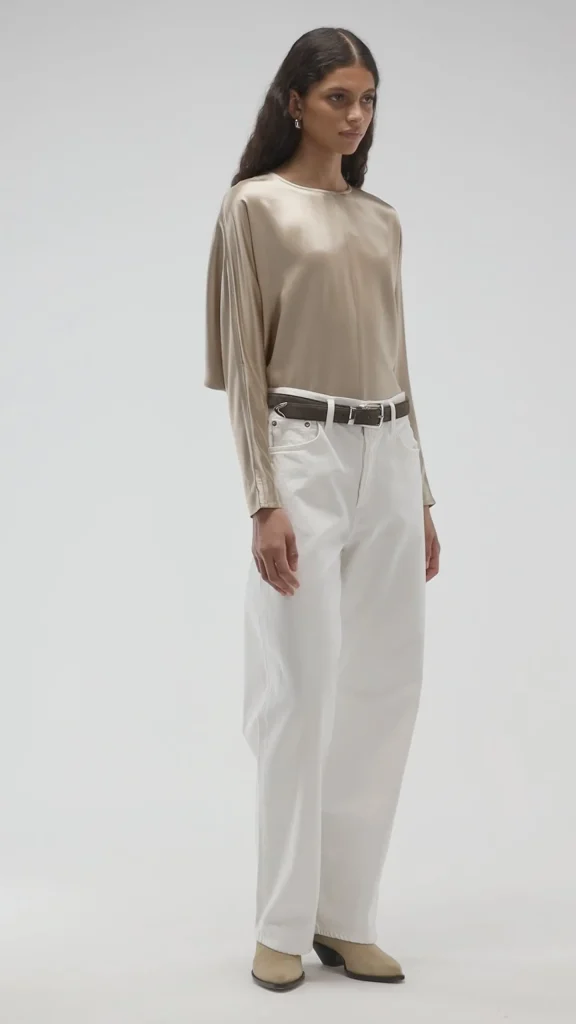 Ladneri Blusen & Tops<Bluse Bilbao in Champagner