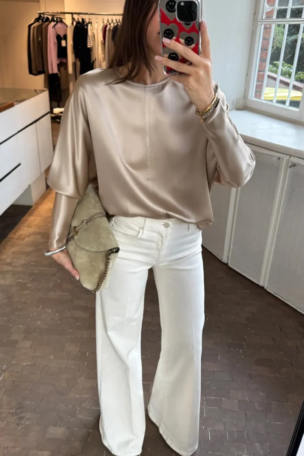 Ladneri Blusen & Tops<Bluse Bilbao in Champagner