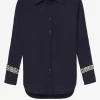 A.L.C. Blusen & Tops<Bluse Calvin in Maritime Navy