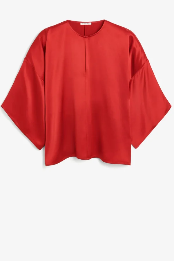 by Malene Birger Blusen & Tops<Bluse Cicie in Dark Chilli