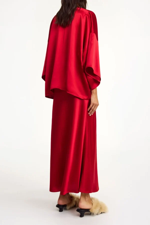by Malene Birger Blusen & Tops<Bluse Cicie in Dark Chilli