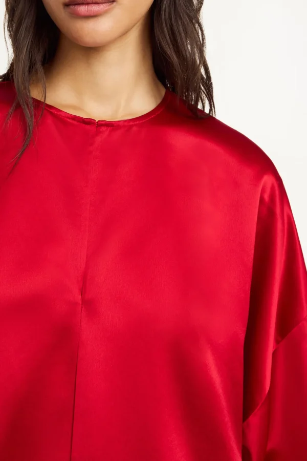 by Malene Birger Blusen & Tops<Bluse Cicie in Dark Chilli