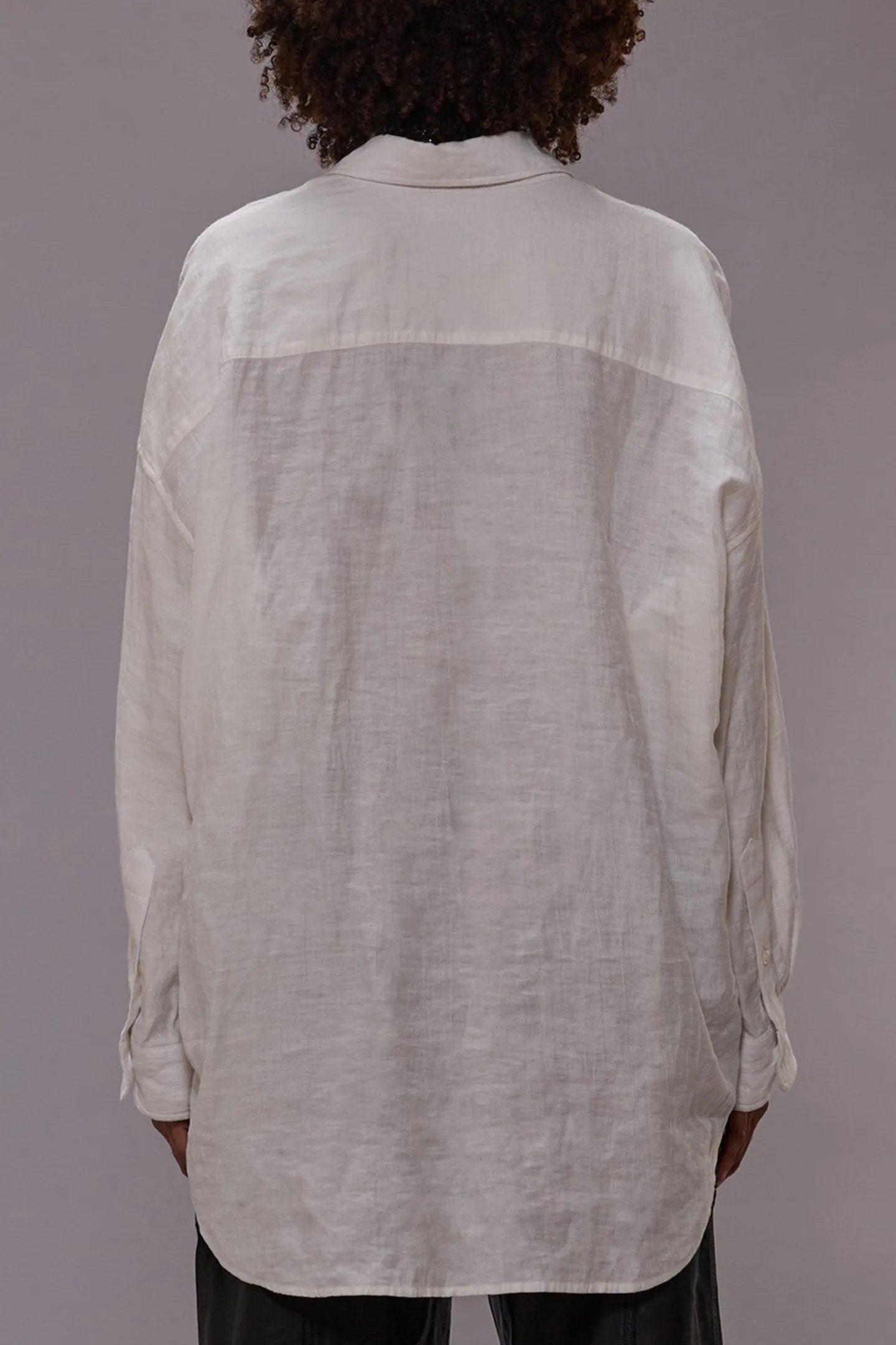bluse_drop_neck_in_wei_3.webp R13 Blusen & Tops<Bluse Drop Neck in Weiß
