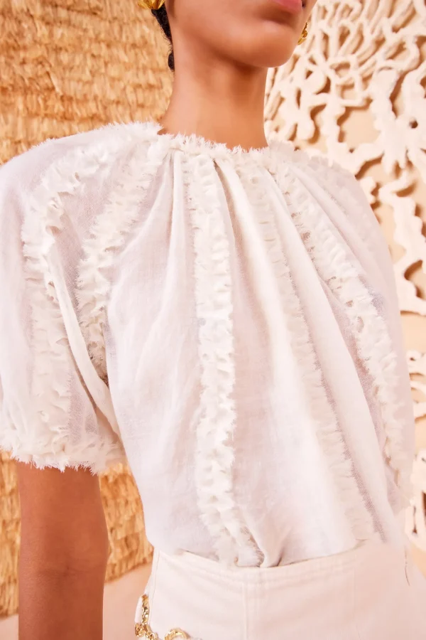 Ulla Johnson Blusen & Tops<Bluse Gracelle in Cowrie