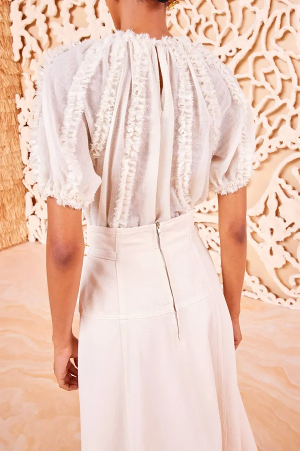 Ulla Johnson Blusen & Tops<Bluse Gracelle in Cowrie