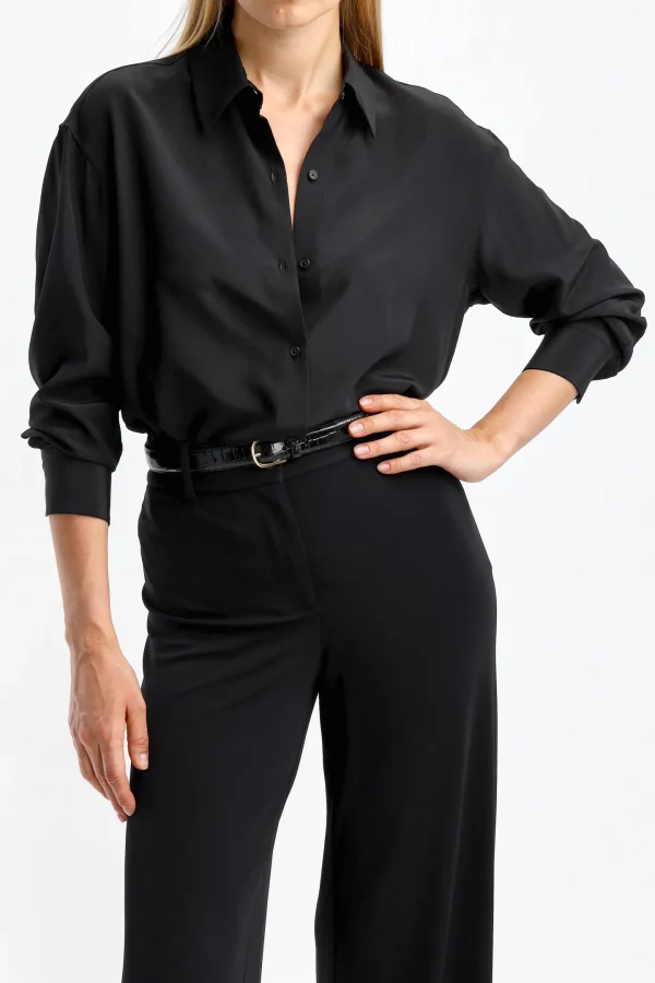 Nili Lotan Blusen & Tops<Bluse Julien in Schwarz