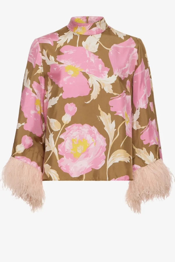 La Double J Blusen & Tops<Bluse Make An Exit in Khaki