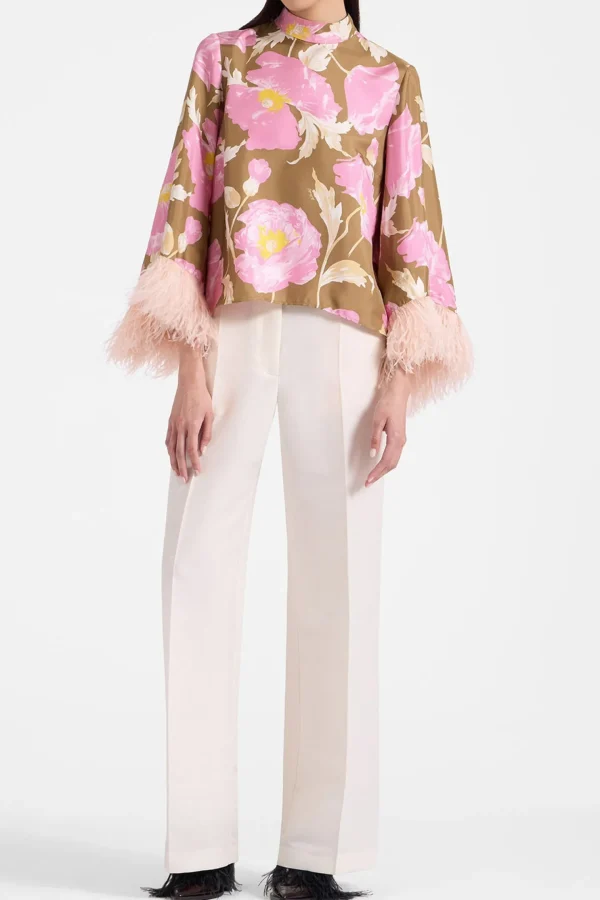 La Double J Blusen & Tops<Bluse Make An Exit in Khaki