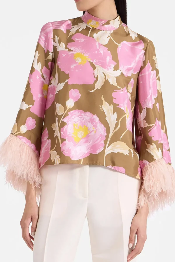 La Double J Blusen & Tops<Bluse Make An Exit in Khaki