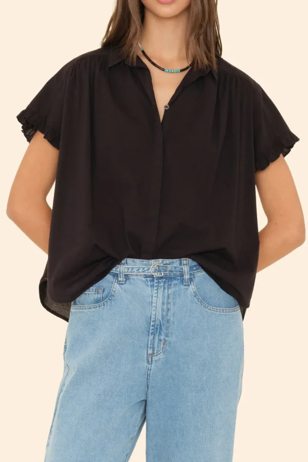 Xirena Blusen & Tops<Bluse Noah in Schwarz
