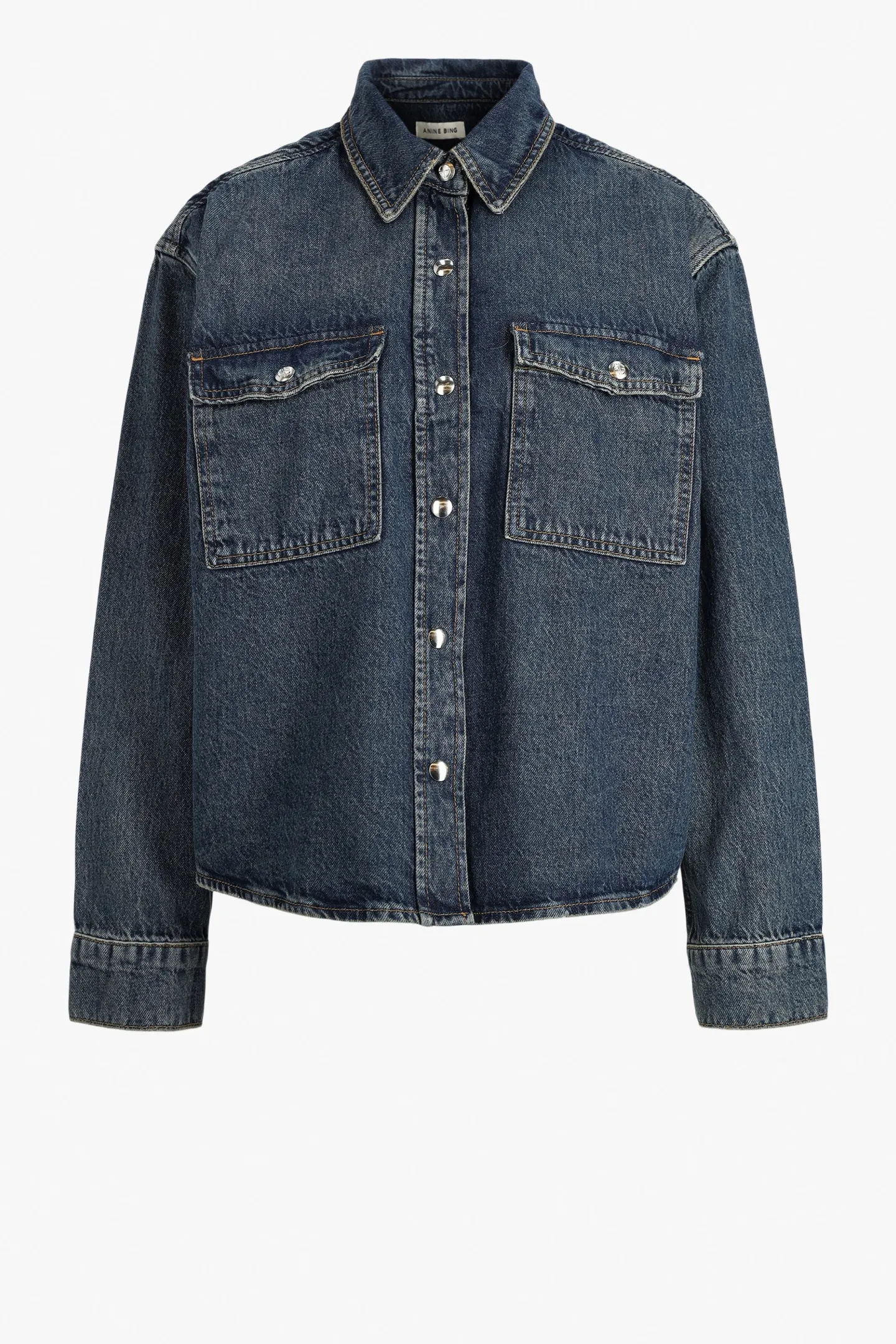 bluse_paxton_in_sea_blue_0.webp Anine Bing Blusen & Tops<Bluse Paxton in Sea Blue