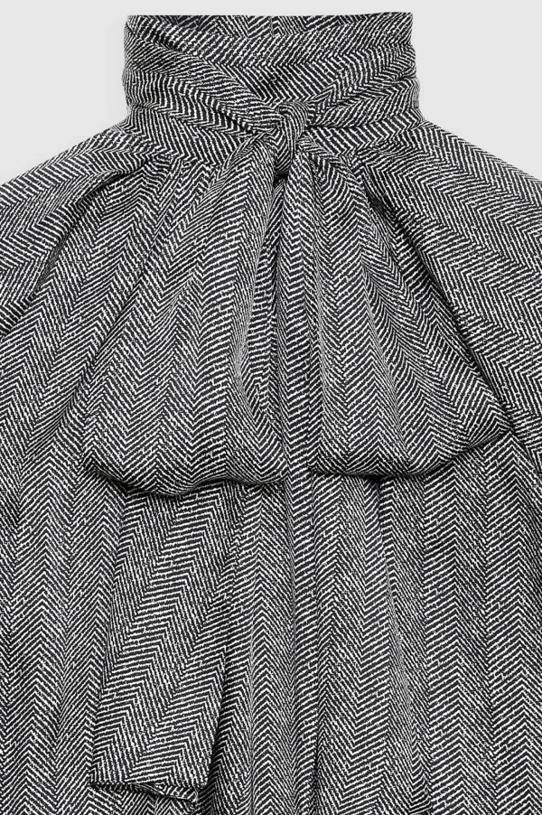 Anine Bing Blusen & Tops<Bluse Rachel in Schwarz/Weiß