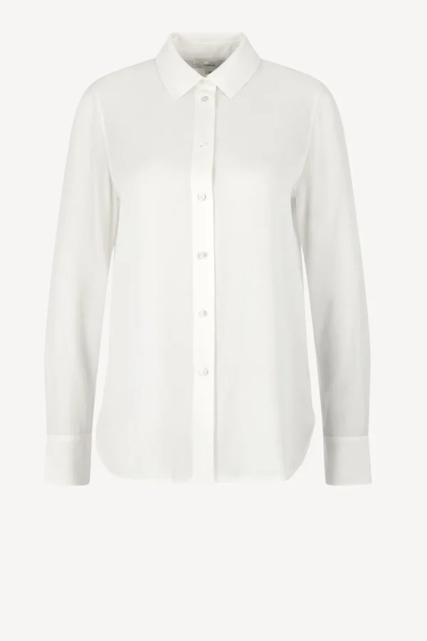 Vince Blusen & Tops<Bluse Slim Fitted in Off White