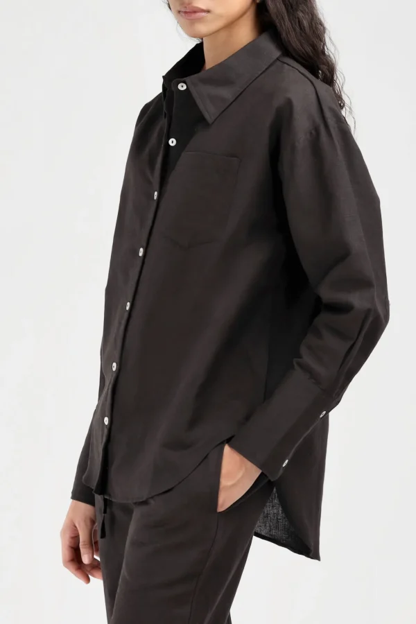 Ladneri Blusen & Tops<Bluse St. Germain in Caviar