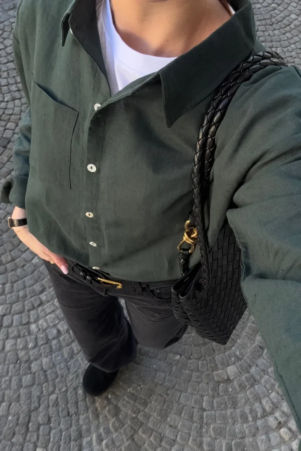 Ladneri Blusen & Tops<Bluse St. Germain in Dusty Olive