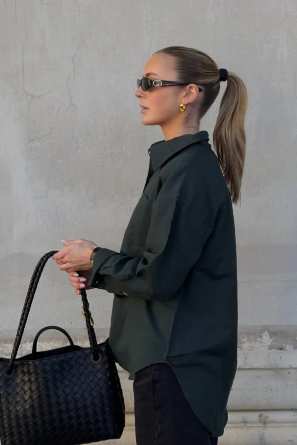 Ladneri Blusen & Tops<Bluse St. Germain in Dusty Olive