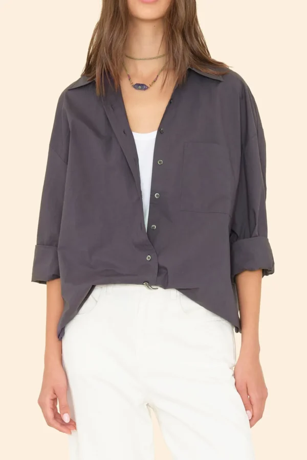 Xírena Blusen & Tops<Bluse Sydney in Cinder Blue