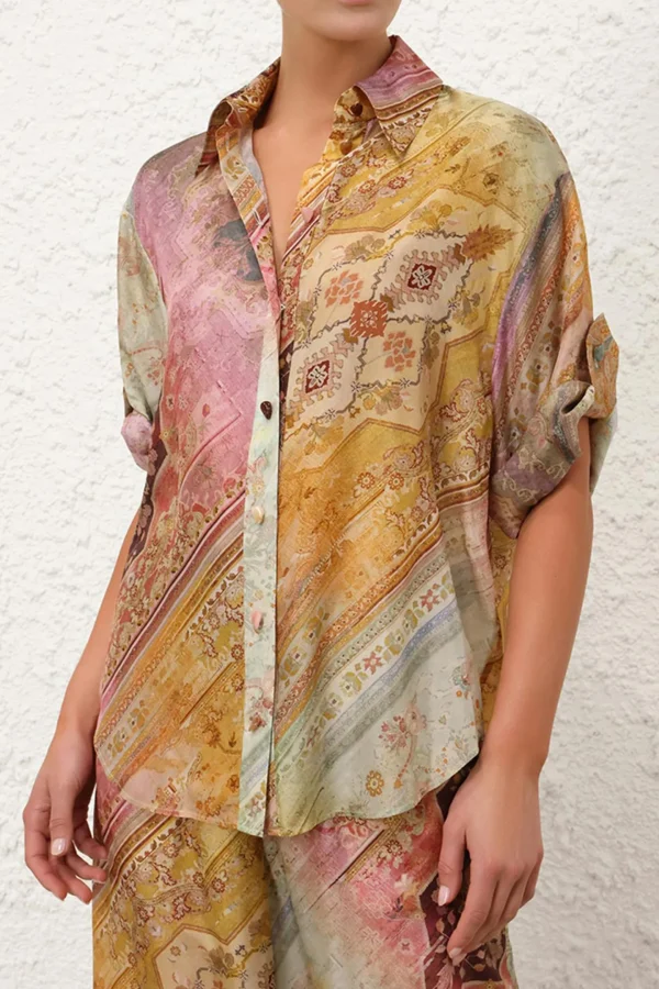Zimmermann Blusen & Tops<Bluse Tallow in Ombre Multi