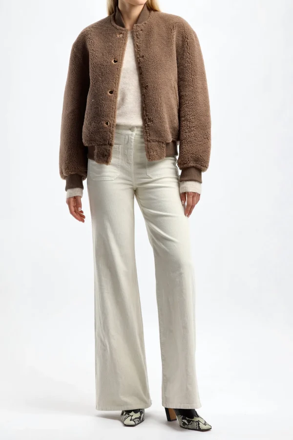 Jadia Jacken & Westen<Bomberjacke Bobby in Chestnut