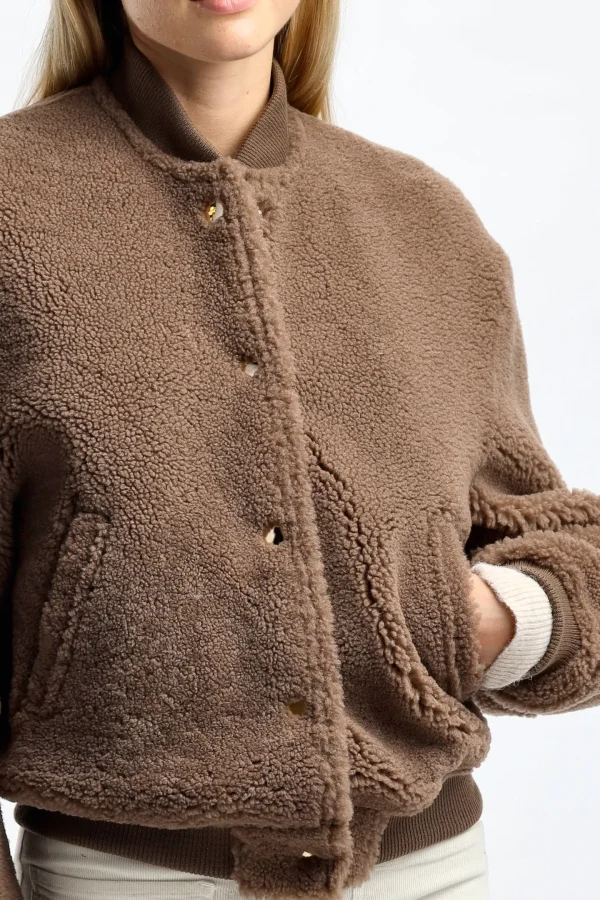 Jadia Jacken & Westen<Bomberjacke Bobby in Chestnut