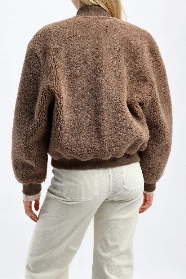 Jadia Jacken & Westen<Bomberjacke Bobby in Chestnut
