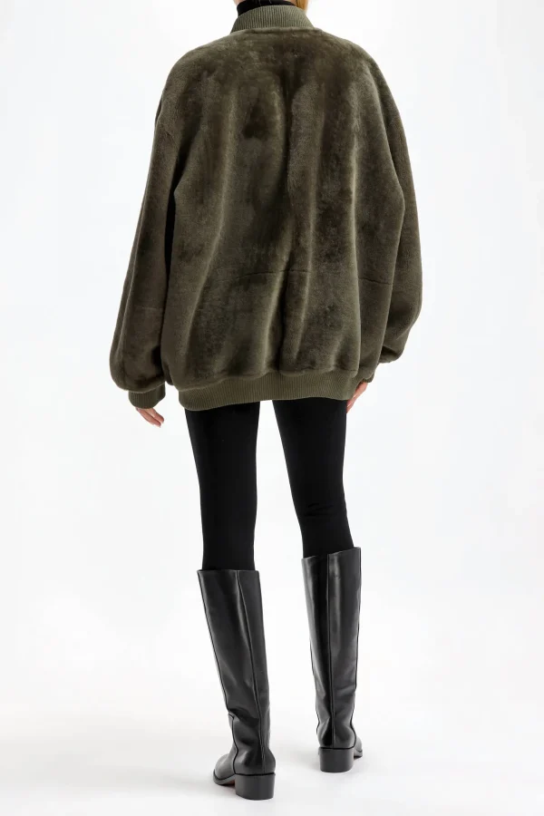 Jadia Jacken & Westen<Bomberjacke Mica in Olive