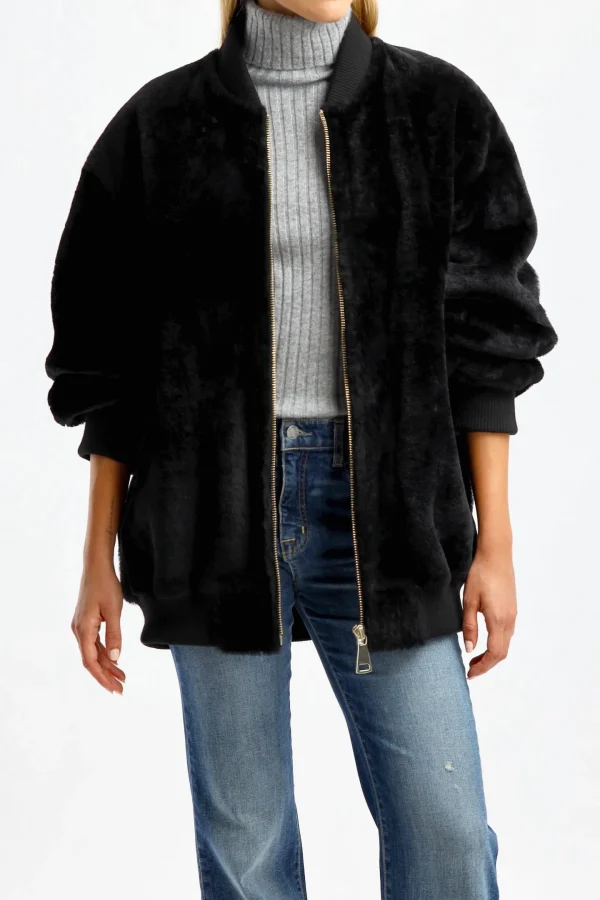 Jadia Jacken & Westen<Bomberjacke Mica in Schwarz