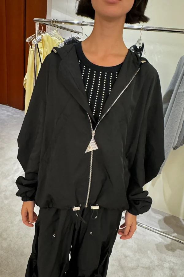 The Attico Jacken & Westen<Bomberjacke Nylon in Schwarz