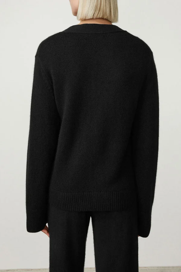 Lisa Yang Strickjacken<Cardigan Danni in Schwarz