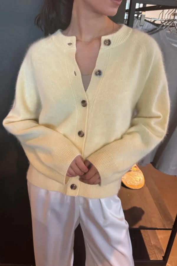 Lisa Yang Strickjacken<Cardigan Melba in Poppy Brushed