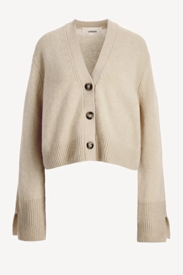 Ladneri Strickjacken<Cardigan Paix in Beige