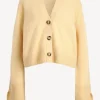 Ladneri Strickjacken<Cardigan Paix in Buttercream
