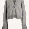 Ladneri Strickjacken<Cardigan Paix in Light Grey