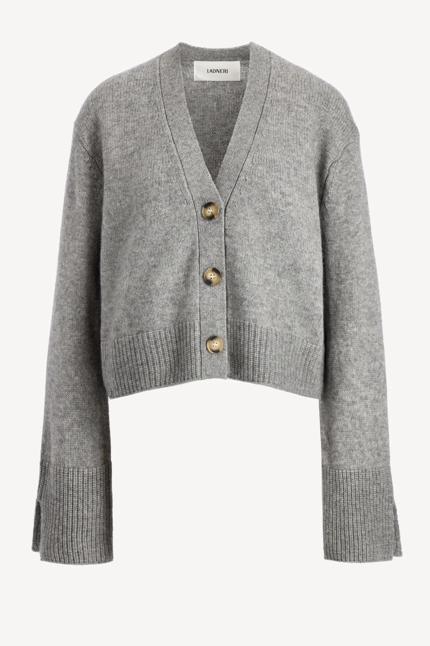 cardigan_paix_in_light_gr_0.webp Ladneri Strickjacken<Cardigan Paix in Light Grey