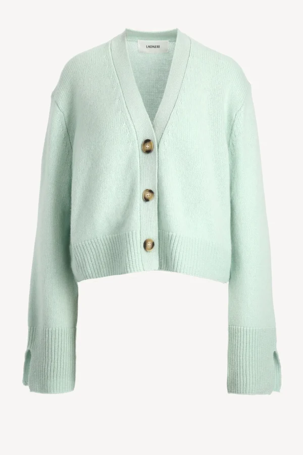 Ladneri Strickjacken<Cardigan Paix in Mint